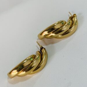 Aretes acero triple