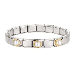 Brazalete italiano perla