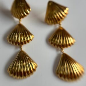 Aretes 3 conchitas 🐚