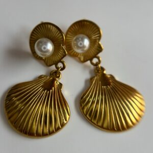 Aretes conchas de verano